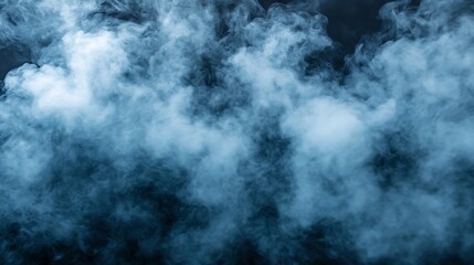 Naklejka premium Smoky Clouds Background Studio Shot