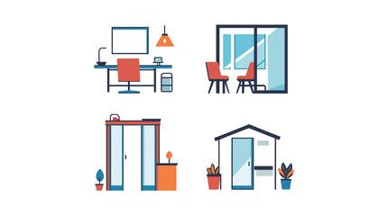 Clinic Vector Graphic Design for Medical and Healthcare Concepts, Perfect for Health and Wellness Projects