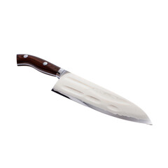 Obraz premium Professional Chef Knife with Ergonomic Handle for Culinary Precision in Kitchen Settings