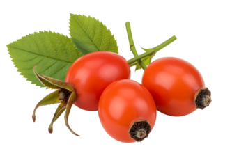 Rose hip isolated on transparent background