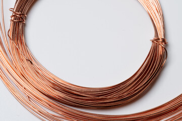 Bundled copper wire