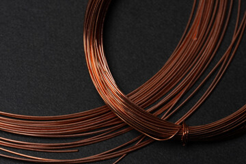 Bundled copper wire