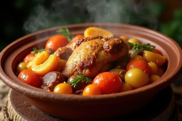 Kedjenou Dish Presentation in West African Cuisine