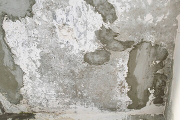 Weathered Wall with Peeling Paint Texture