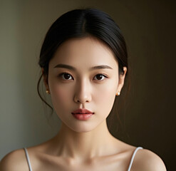 Naklejka premium Portrait of a woman.