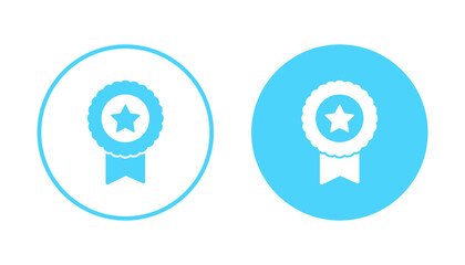 Badge icon vector. Awards icon vector. Achieve sign and symbols. Stamp