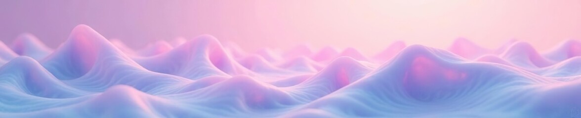 Fototapeta premium Soft pastel colored abstract light background with swirling waves and gradients, perfect for science, music, and art projects, gradients, light