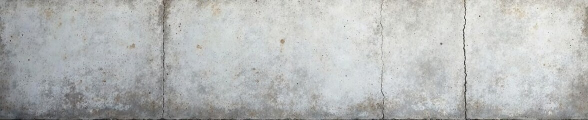 Obraz premium rough and weathered gray concrete wall with stains and cracks, texture, worn