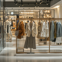 A glamorous fashion model wearing a best-selling designer dress