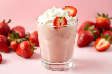 Strawberry Daiquiri with Whipped Cream
