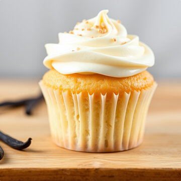 Vanilla bean Cupcake
