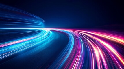 An abstract and futuristic visual concept designed for business, technology, or advertising presentations
