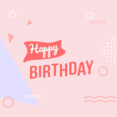 Happy Birthday Graphic Design (10)