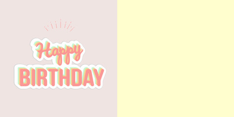 Happy Birthday Graphic Design (36)