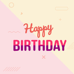 Happy Birthday Graphic Design (48)