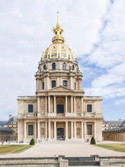 Obraz premium Paris, Invalidendom, Hotel des Invalides, Frankreich