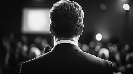 Imagine a CEO addressing a boardroom with poise, exemplifying the traits of a visionary and innovative leader