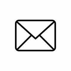 Email message icon vector sign
