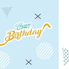 Happy Birthday Greeting Card Design (1)