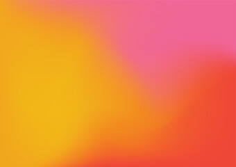 abstract gradient background yellow orange and pink colors vector blur illustration wallpaper banner poster