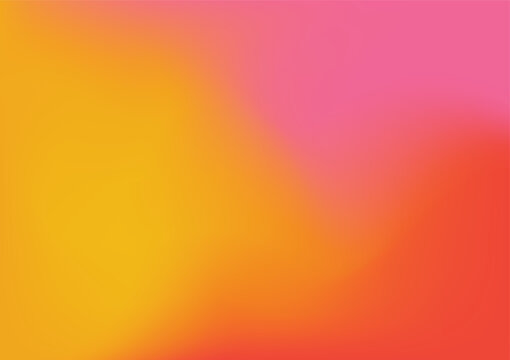 abstract gradient background yellow orange and pink colors vector blur illustration wallpaper banner poster