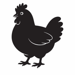 hen silhouette