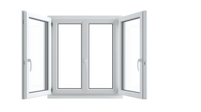 window frames with glass on Transparent PNG format background.