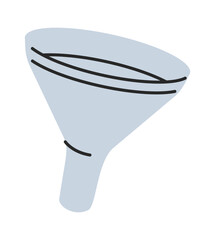 Funnel laboratory equipment experiment tool
