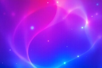 Obraz premium Abstract Purple Blue Swirling Nebula Cosmic Background Design