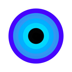 abstract blue eye