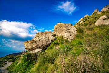 Hiking on Ischia Island, Mount Epomeo