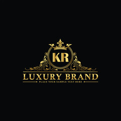 KR creative luxury Logo