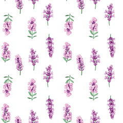 Obraz premium seamless pattern of lavender
