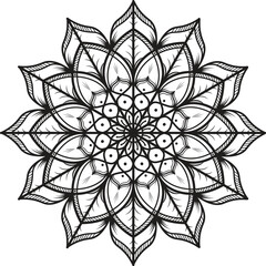 Print Mandala Lineal