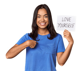 Young filipino woman  with 