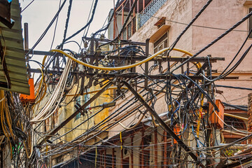 Wiring in Old Delhi