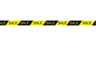 Sale sign tape label business badge retail price tags banner sticker symbol banner design promotion message sale shopping marketing element black yellow sale tape shopping product advertisement sale 