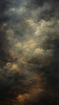 Storn cloud sky painting backgrounds pattern.