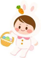 Easter Bunny Costume Boy
