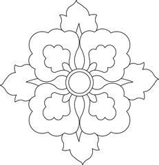 sketch vector illustration design ornament decoration decoration abstract vintage classic modern ethnic natural traditional mandala  