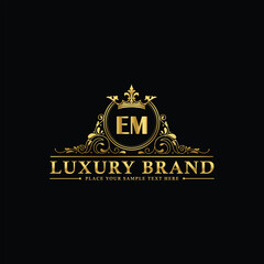 EM creative luxury Logo