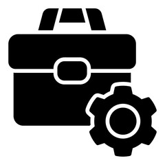 Business Development Icon. Growth strategy symbol. Company expansion and market opportunities - stock vector. Flat Icon