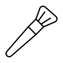 Makeup Brush Icon Design