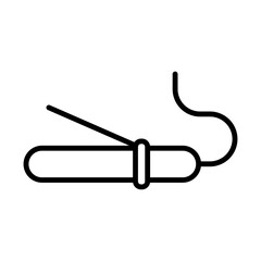 Hair Curler Icon Design
