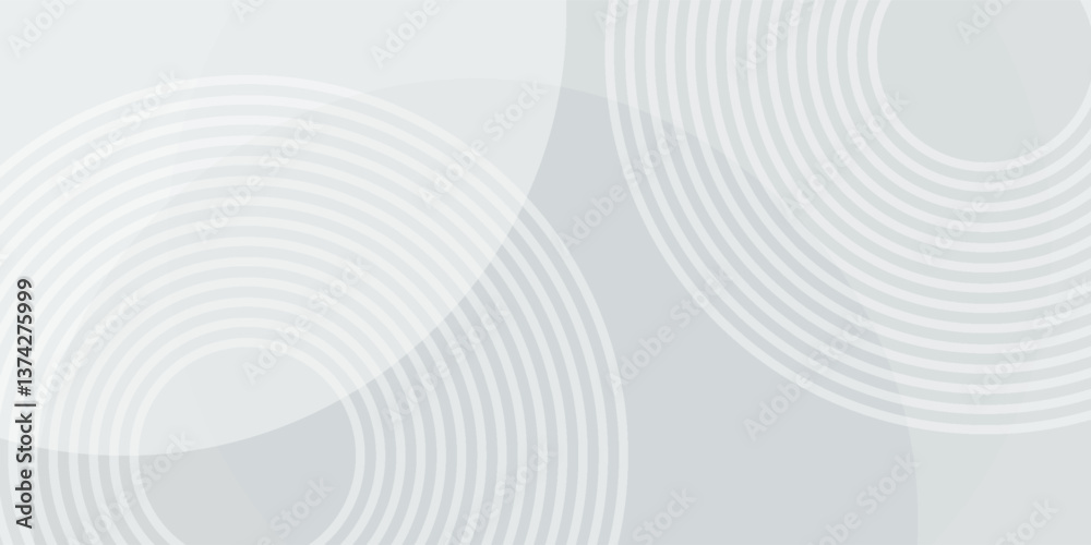 Poster white geometric abstract background overlap layer on bright space with lines effect decoration. mode