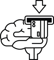 A person holding a credit card in their hand