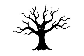 tree silhouette vector