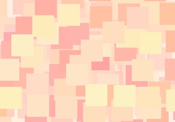 abstract geometric with seamless squares pattern in pink pastel color for wallpaper background	
