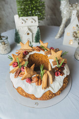 PASTEL DE NAVIDAD ROSCA