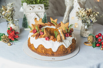 PASTEL DE NAVIDAD ROSCA